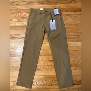 Levis 511 Slim Tech High Stretch Mens Pants 31 x 30 Brown Walnut NWT